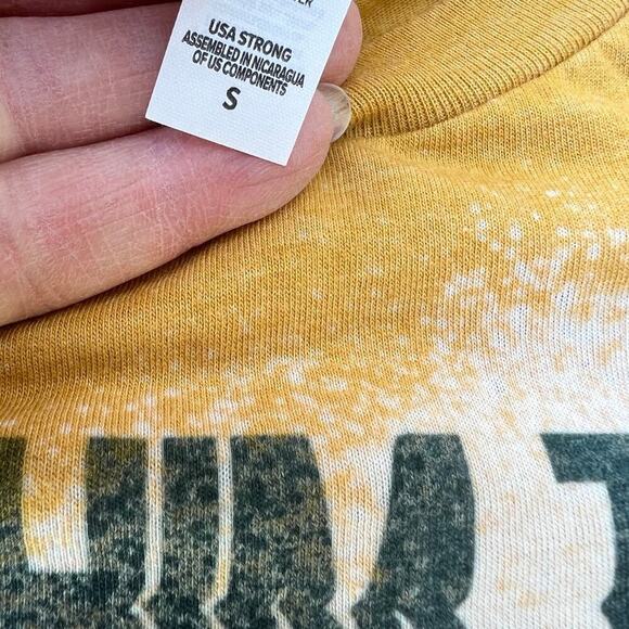 Canvas TAKE HIM TO THE TRAIN STATION T-shirt, short sleeve crewneck  Men's S - Picture 3 of 5
